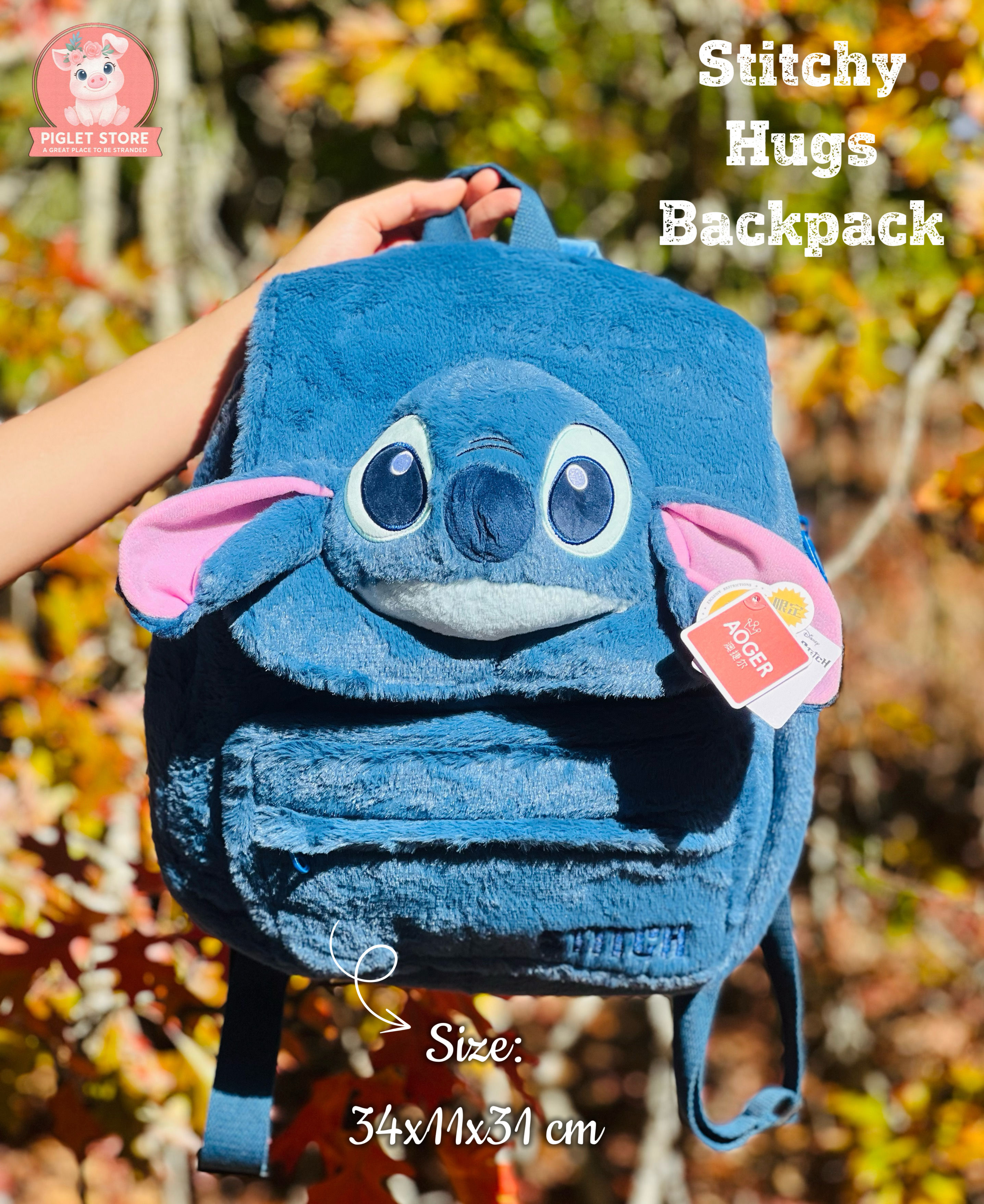 STITCHY HUGS BACKPACK