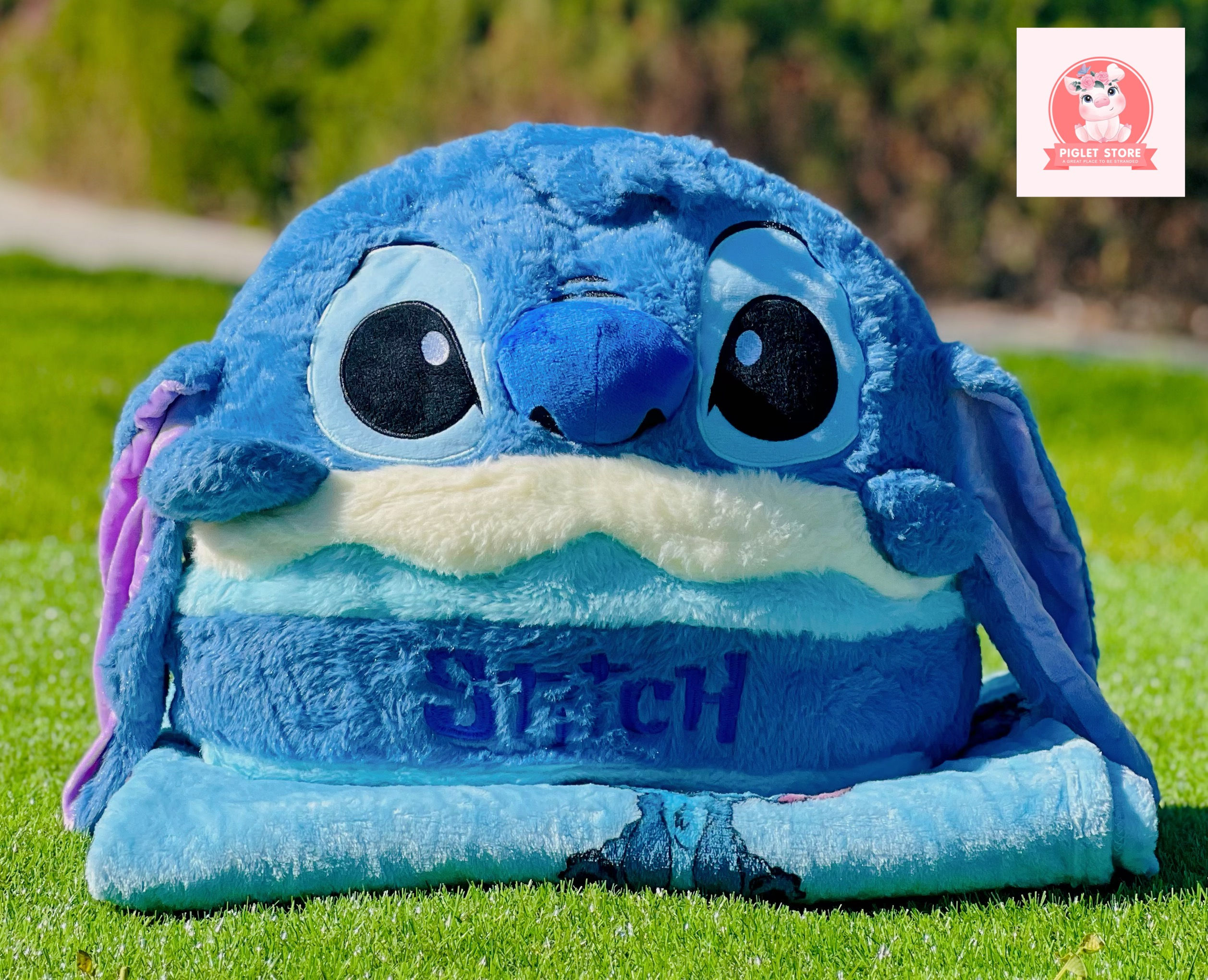 DISNEY CAKE STITCH WITH THE BLANKET