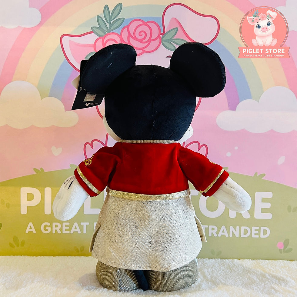 Thumbnail: DISNEY RED HERITAGE MICKEY & MINNIE COUPLE PLUSH
