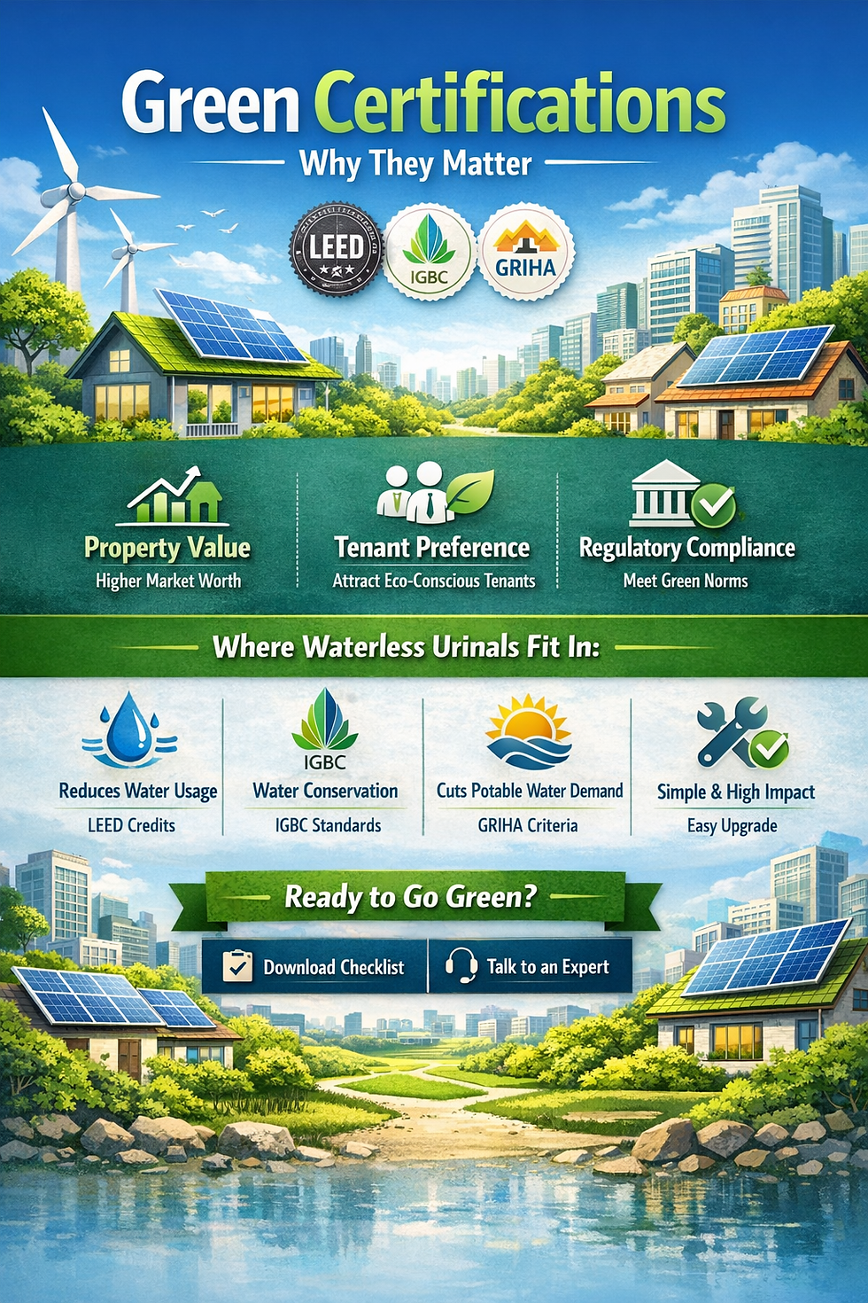 How Zerodor Helps Achieve LEED, IGBC & GRIHA Points: A Complete Guide