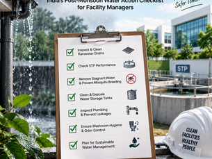 The Monsoon Is Ending. Now What? India’s Post-Monsoon Water Action Checklist for Facility Managers