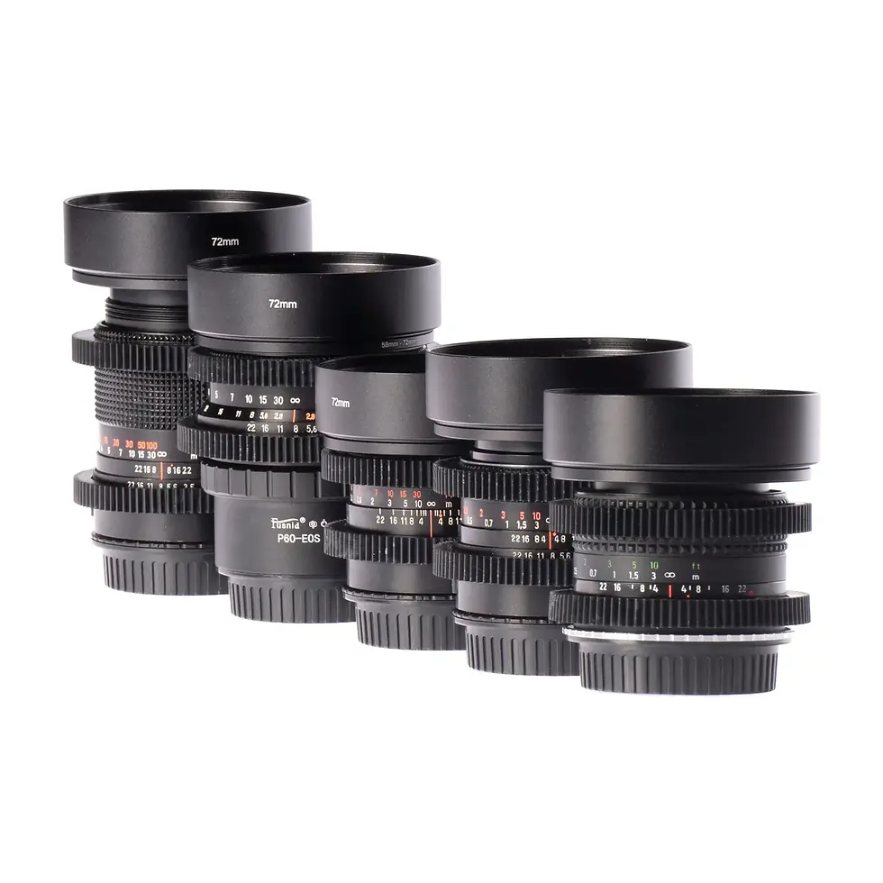 Thumbnail: Carl Zeiss Jena 5-Lens Set (PL Mount