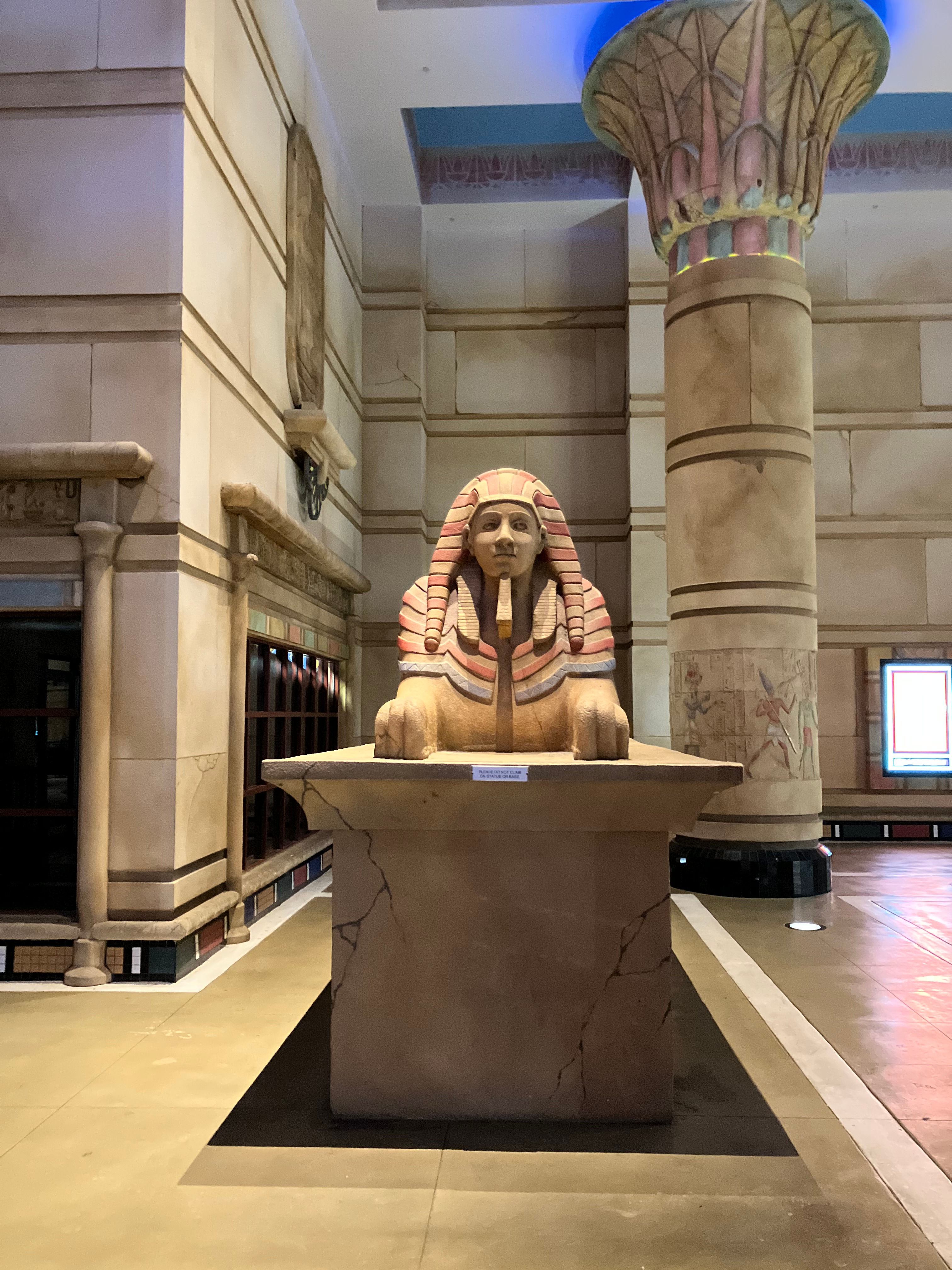 Sphinx at the Egyptian Theater (Maryland)