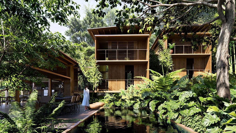 Conjunto de 11 casas, diseño arquitectónico y paisajístico. Nocaima - Cundinamarca - Colombia