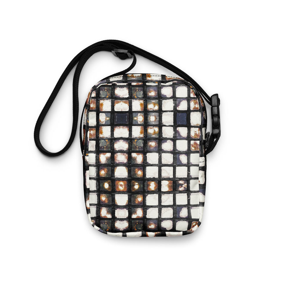 Seattle Plaid Utility Crossbody Bag