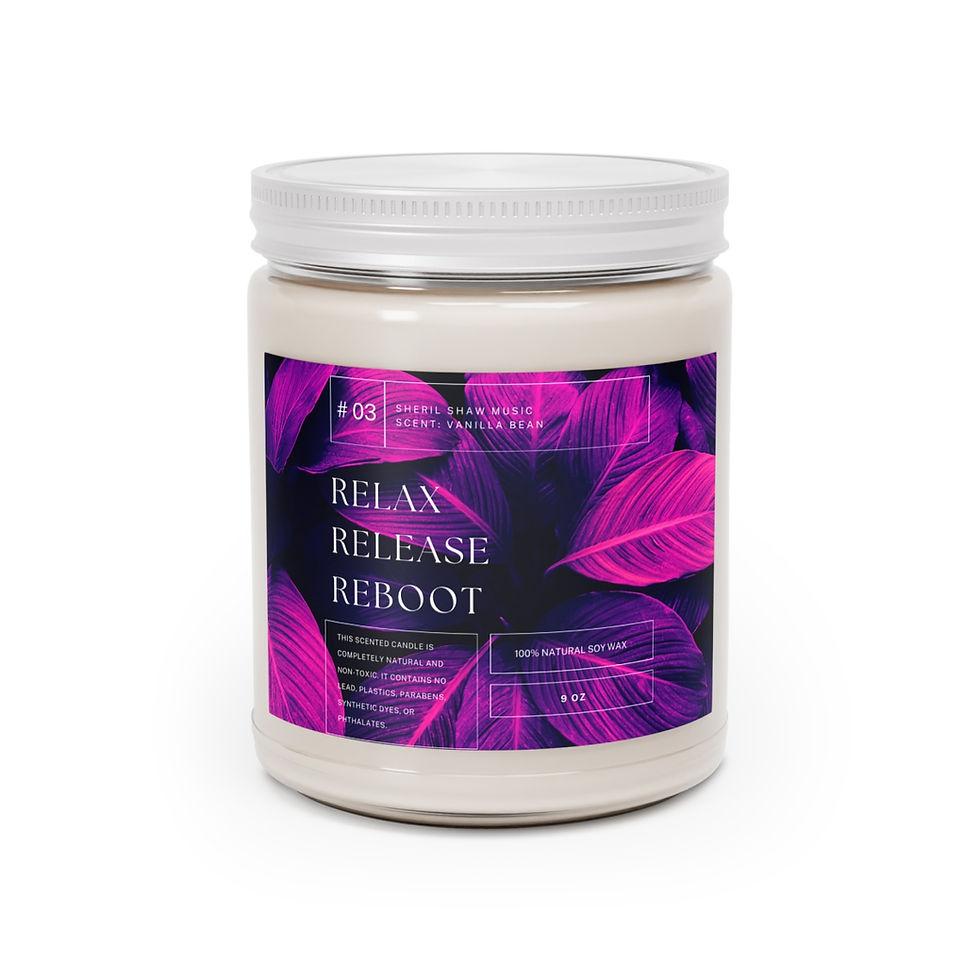Thumbnail: Relax, Release, Reboot Scented Candle in Vanilla Bean