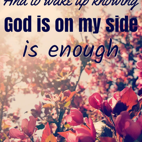 Side by Side, My Lord and I