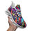 Thumbnail: Paint streaks unisex Bounce Mesh Knit Sneakers