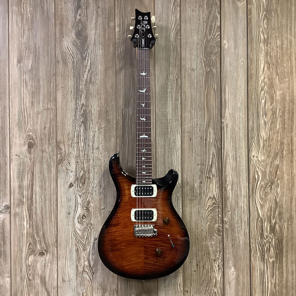 Thumbnail: PRS SE Custom 24, Black Gold w/bag