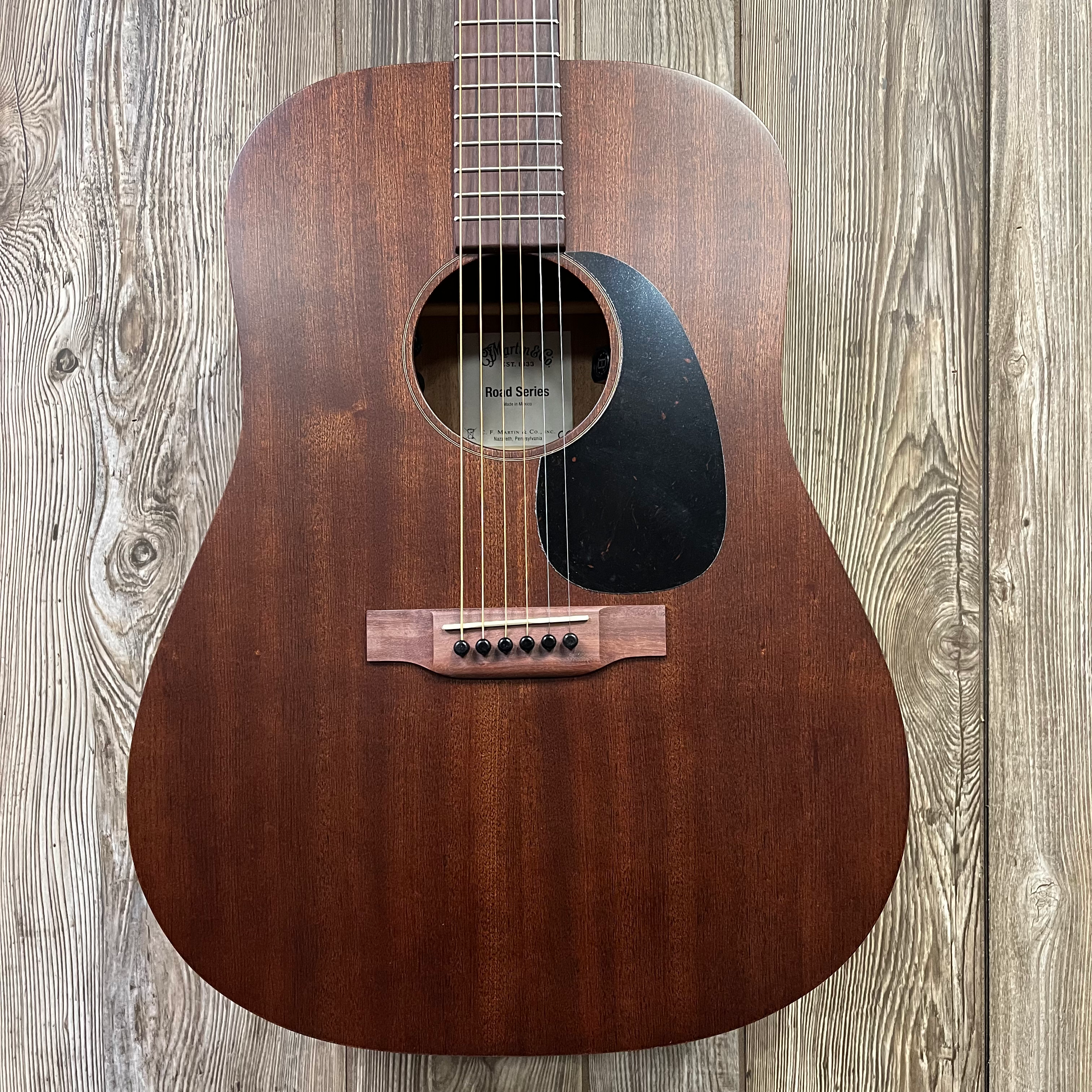 Martin D10E Mah Acoustic / Electric Guitar w/bag