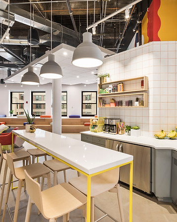 Modern Kitchen in Workspace