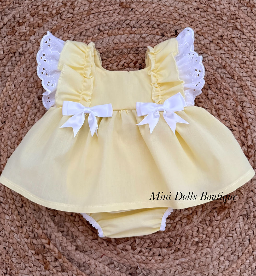 Thumbnail: Pastel Bow Dress Set 