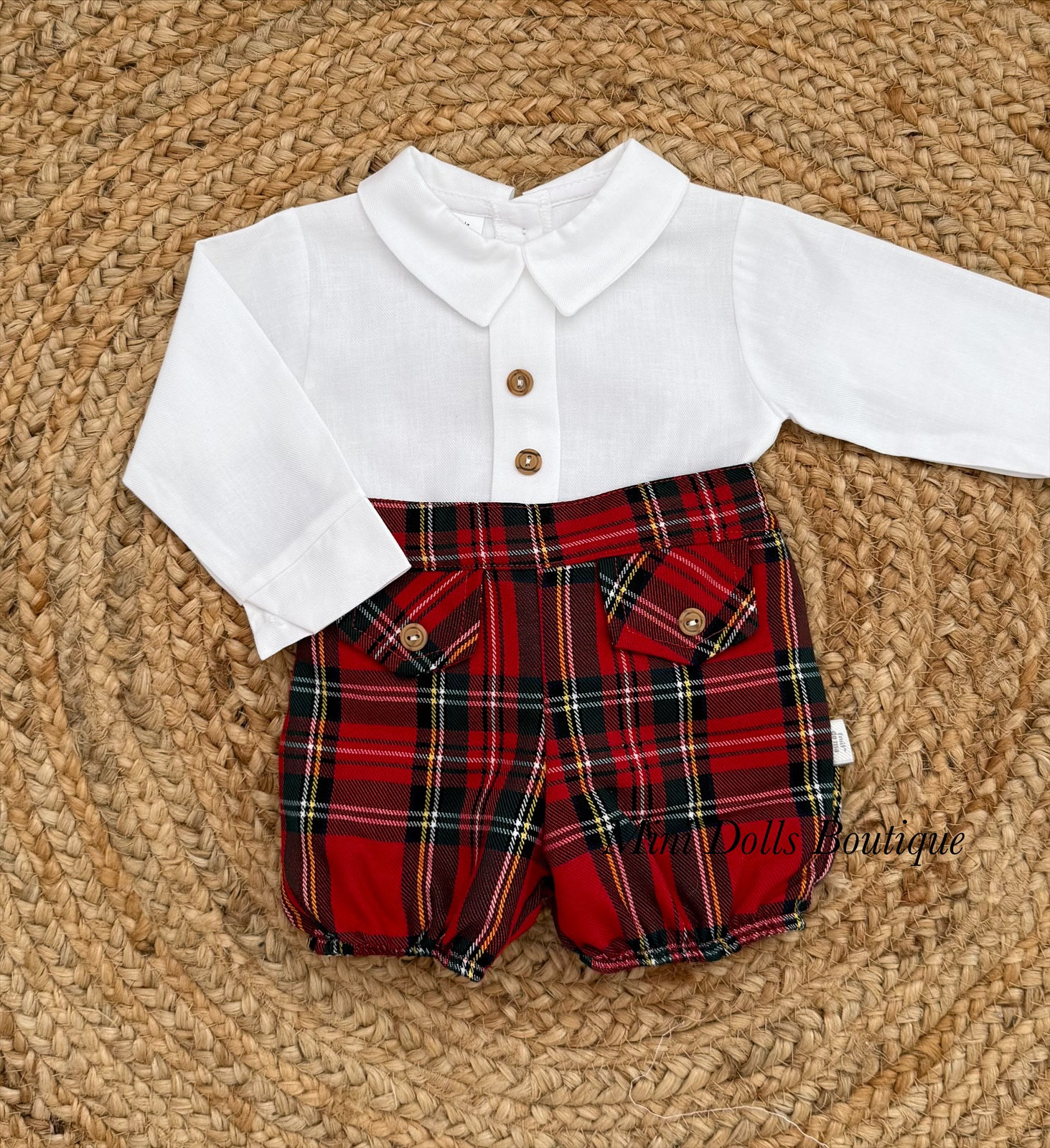 Red Tartan 2 Piece 