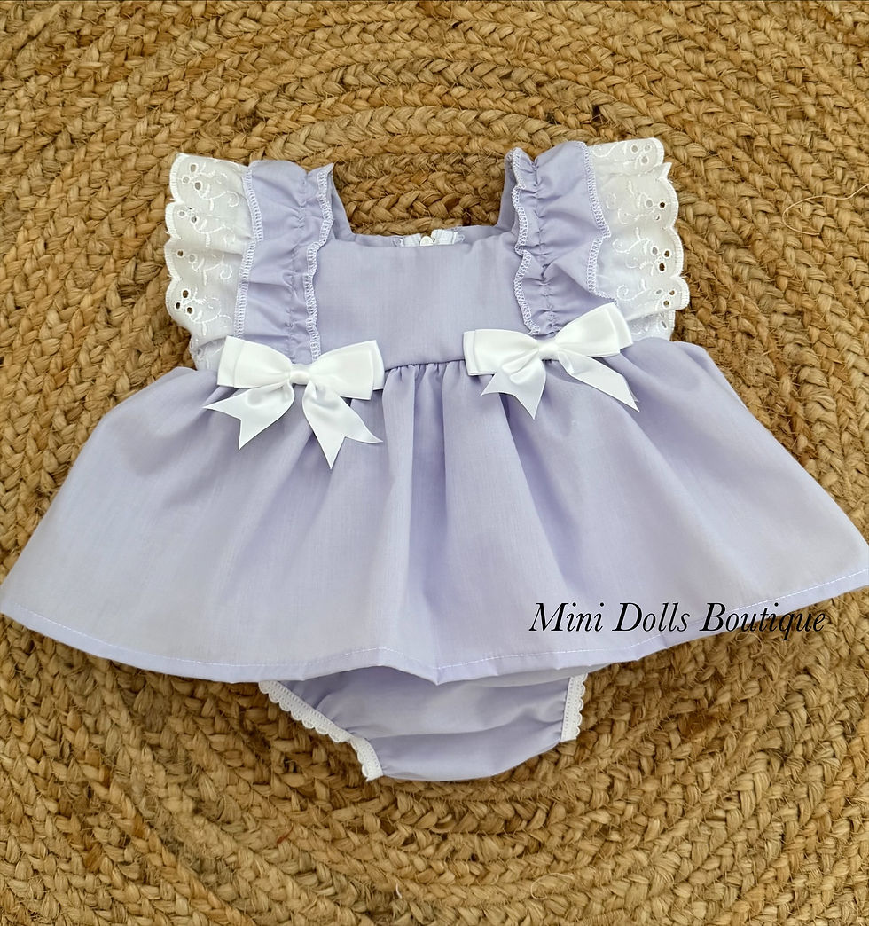 Miniatura: Pastel Bow Dress Set 