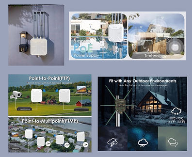 Displaying options of indoor and outdoor Wi-Fi network configurations Home X Automation LLC