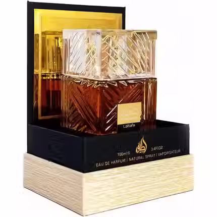 Khamrah By Lattafa Perfume for Men, 3.4 Oz EDP Spray