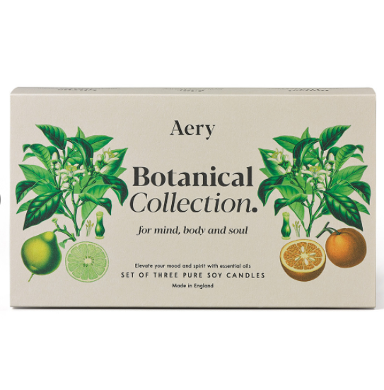 Thumbnail: Aery Living: Botanical Votive 3 Candle Gift Set Botanical Gift Set