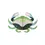 Thumbnail: Wall Art Sea Creatures (B7) Crab