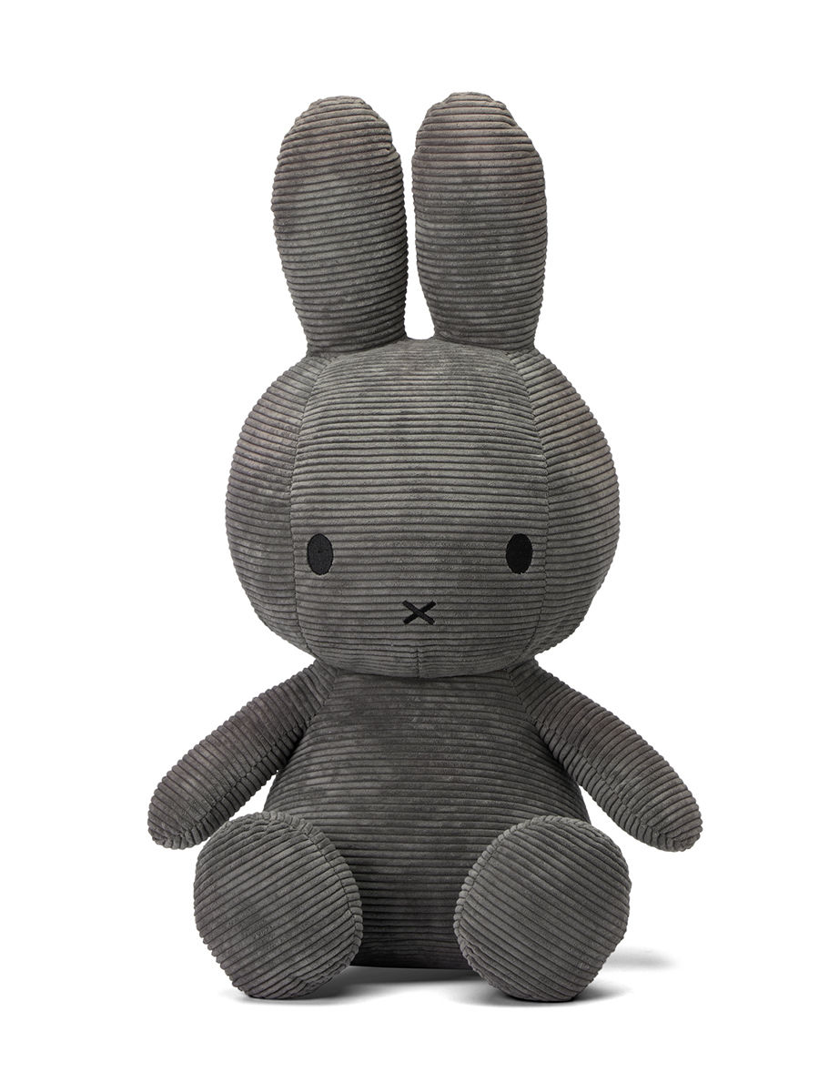 Thumbnail: Miffy Sitting Corduroy Grey