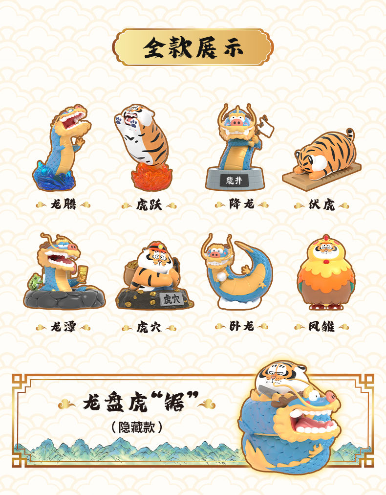 Thumbnail: Alexander the fat Tiger Blind Box - Long Teng Hu Yue series