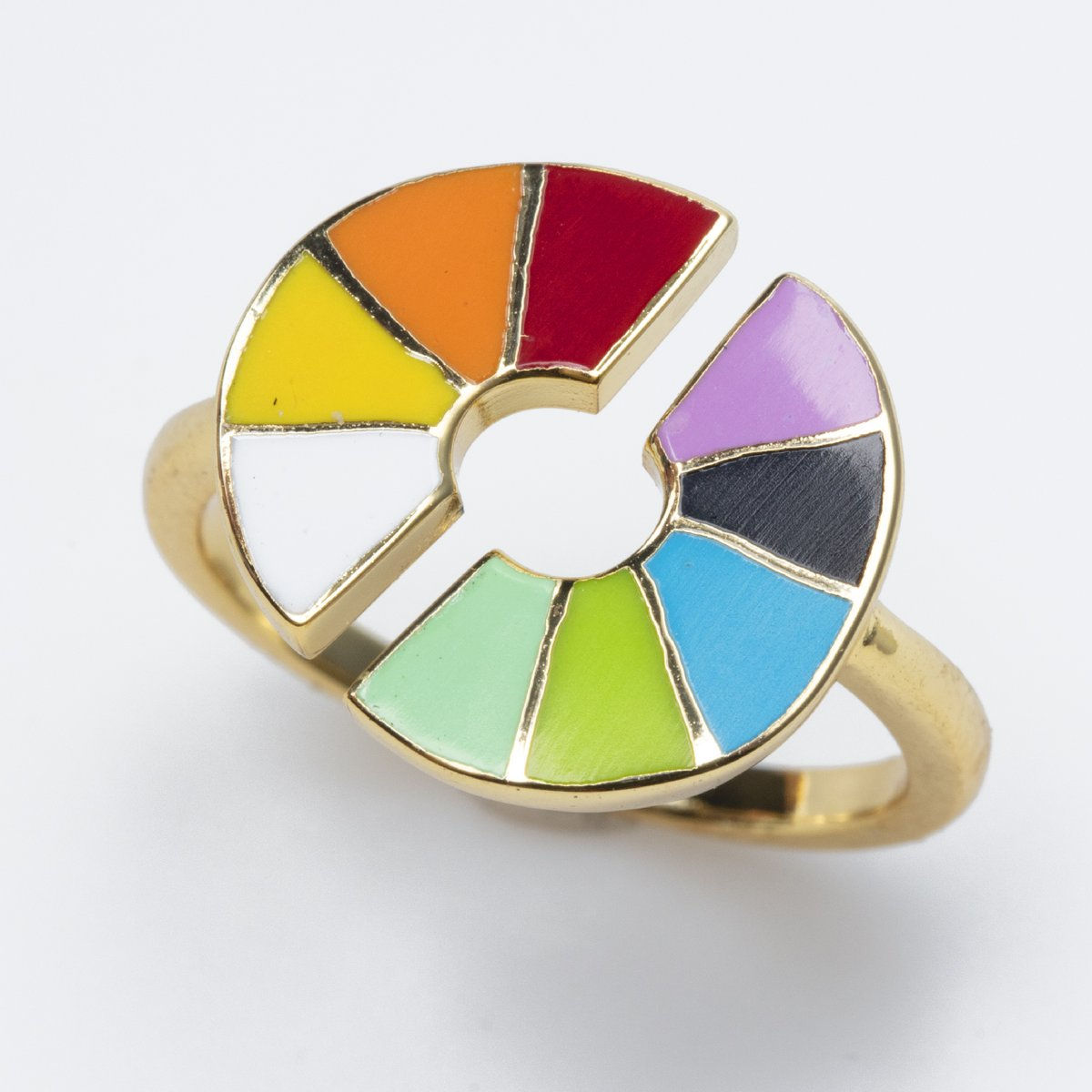 Yellow Owl Workshop Colour Wheel Ring