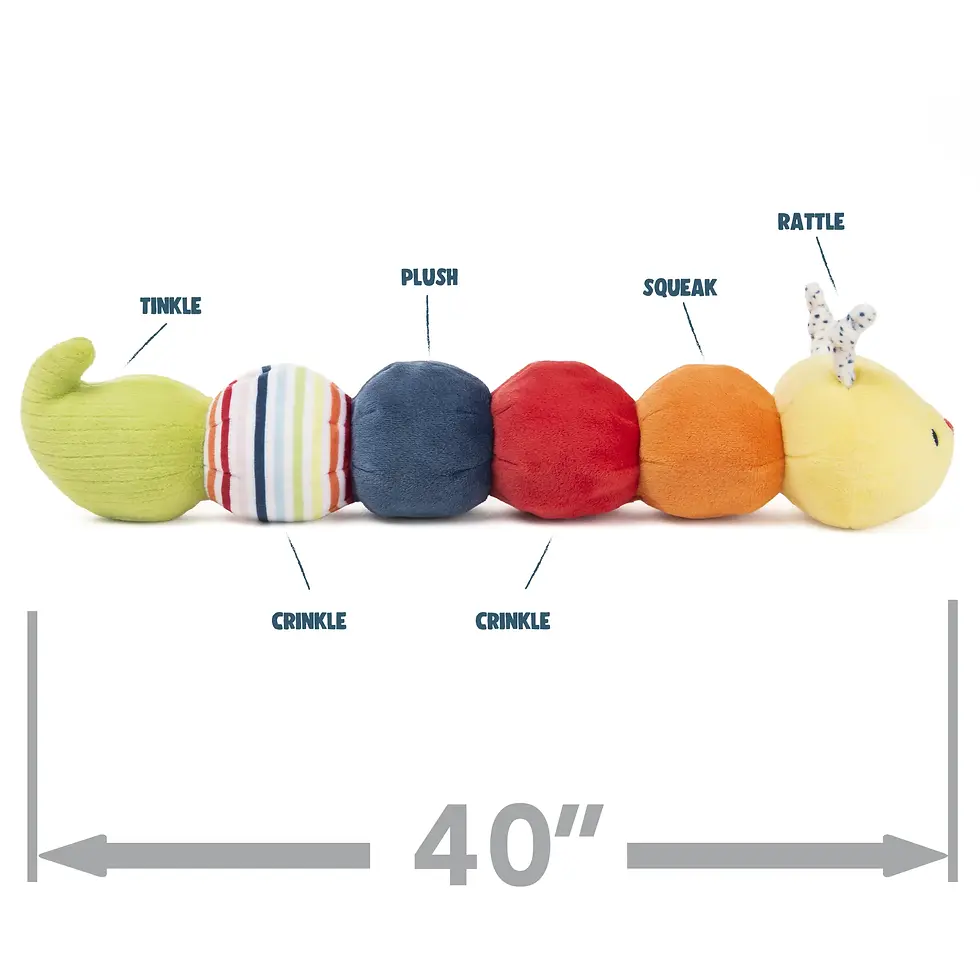 Thumbnail: Tinkle Crinkle Caterpillar Jumbo (102cm)