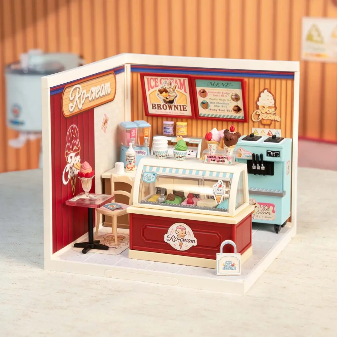 Rolife Super Creator Miniature House- Flavorful Ice Cream