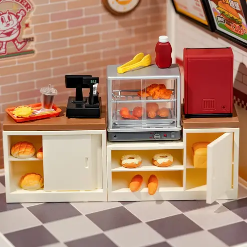 Thumbnail: Rolife Super Creator Miniature House - Yum Yum Burgers