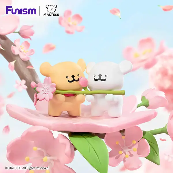 Thumbnail: Maltese Blind Box - Cherry Blossom Series