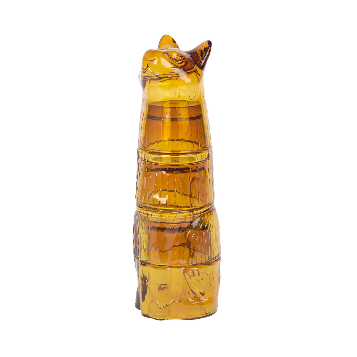 DOIY: Kitty Stacking Glasses - Ginger