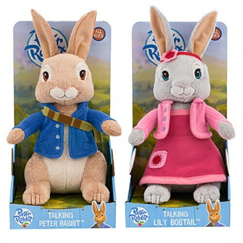Talking Peter And Lily Plush