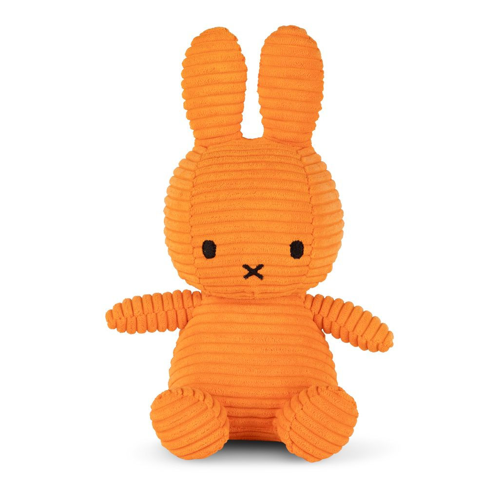 Miffy Sitting ECO Corduroy Orange