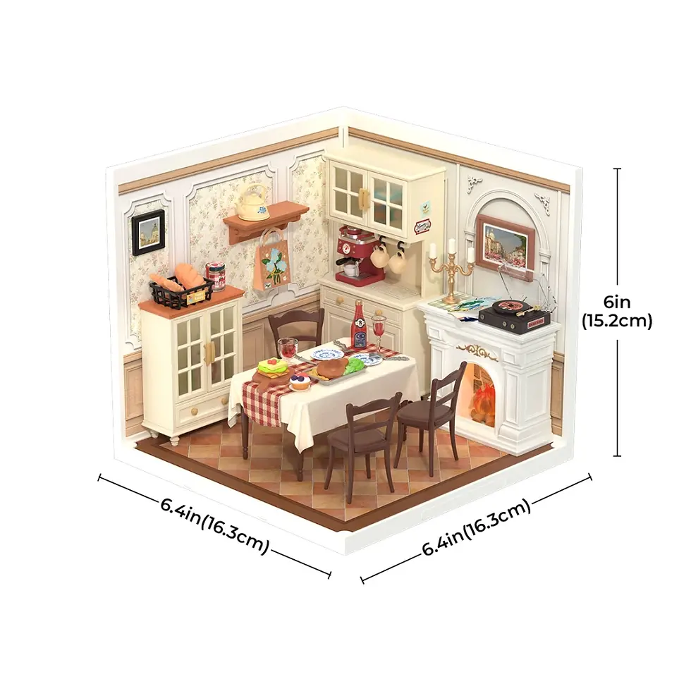 Thumbnail: Rolife Super Creator Miniature House - Warm Dining Room