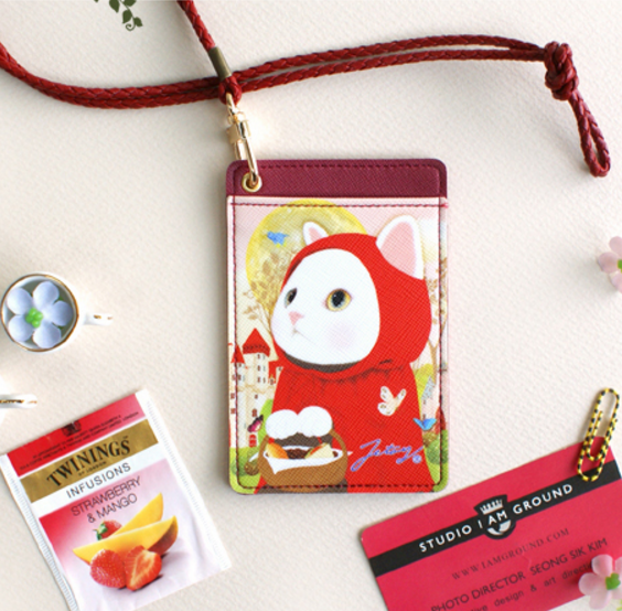 Thumbnail: Choo Choo Card Neck Strap