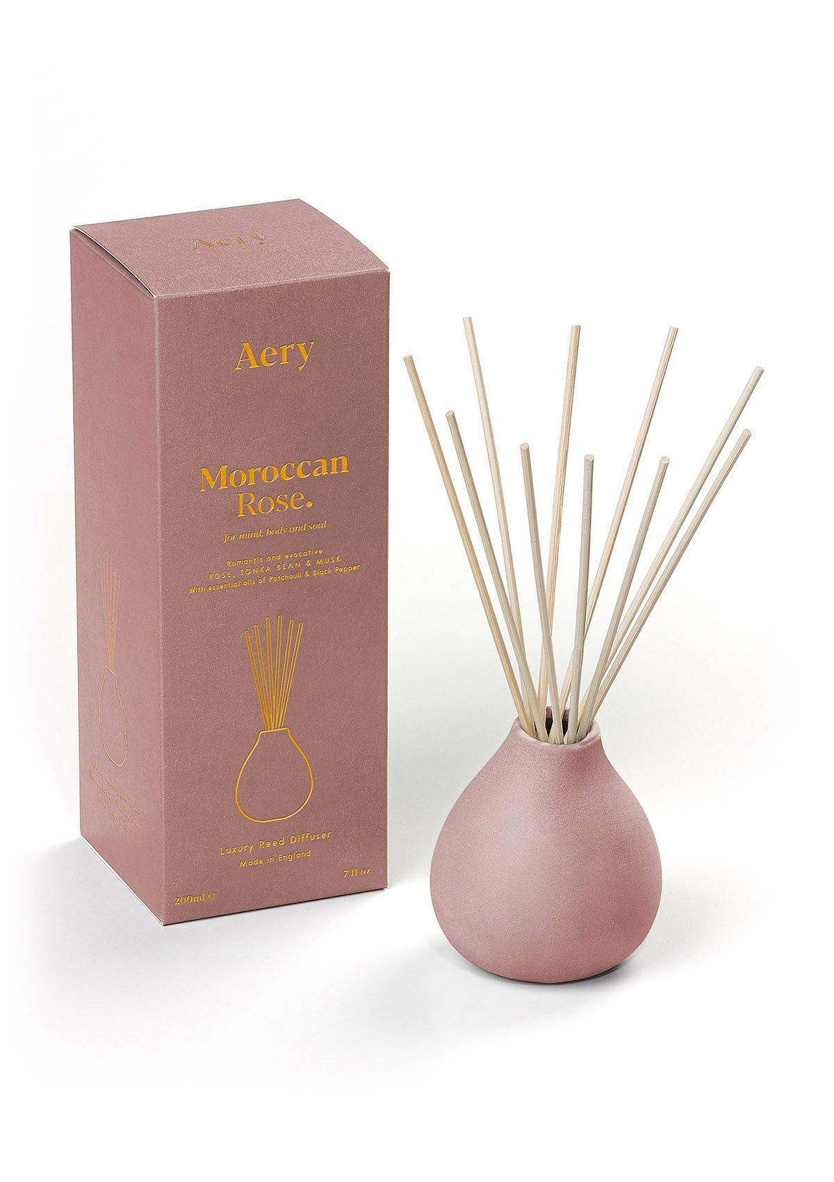 Aery Living: Fernweh 200ml Reed Diffuser - Moroccan Rose