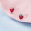 Thumbnail: Cute Strawberry Glazed 925 Studs - Mooii