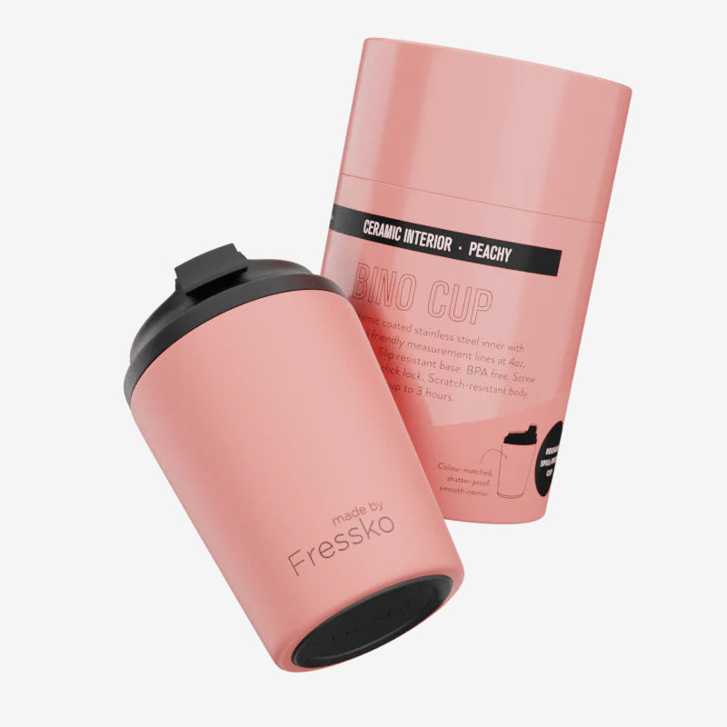 Ceramic Bino 227ml/8oz - Peachy