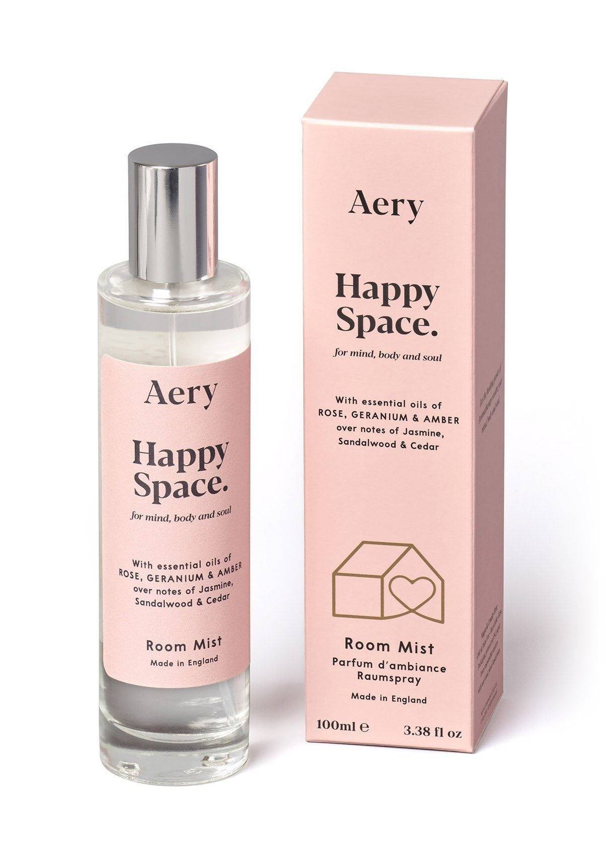 Aery Living: Aromatherapy 100ml Room Spray - Happy Space