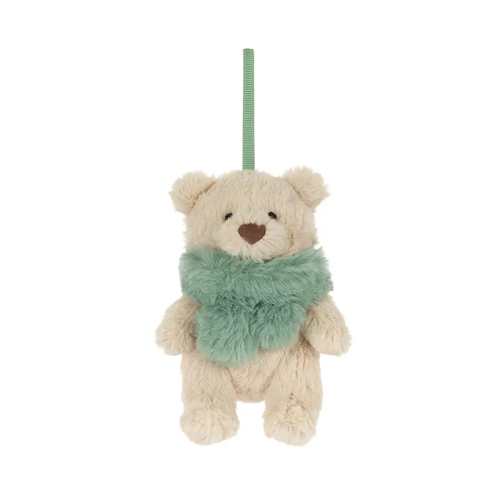 Thumbnail: Bartholomew Bear Jr. Winter Warmer Decoration