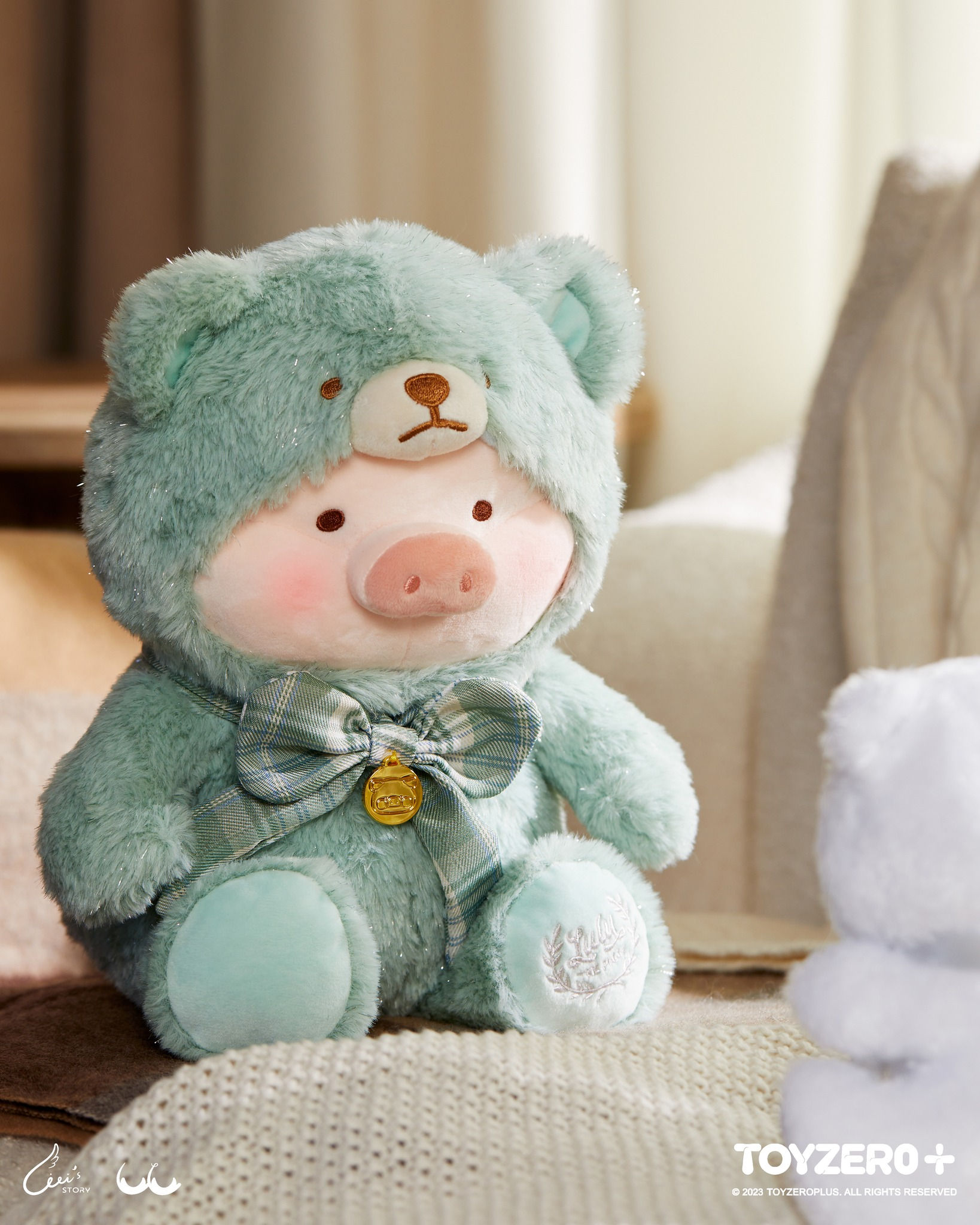 Lulu the Piggy - Teddy LuLu (The Forest Edition) - Mint Green