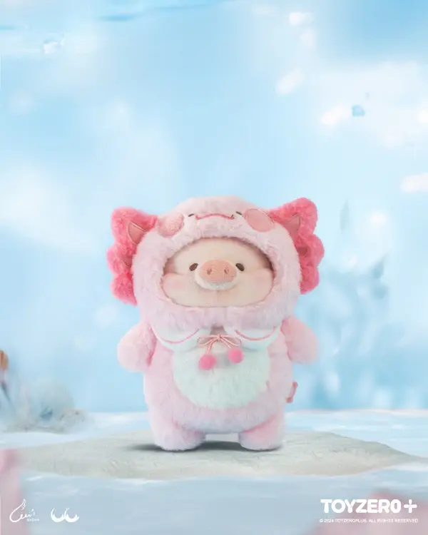 Thumbnail: LuLu the Piggy Ocean - 18cm Axolotl LuLu Plush Toy
