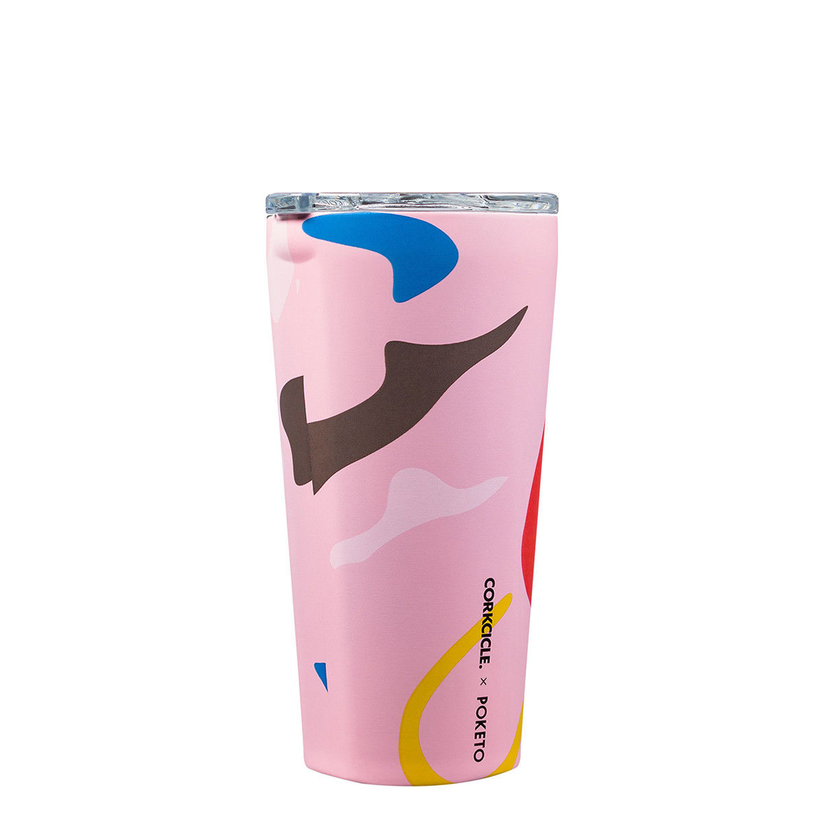 Corkcicle Poketo Tumbler 475ml - Pink Party