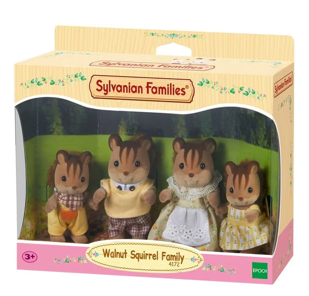 Thumbnail: Sylvanian Families - Walnut Squirrel Family