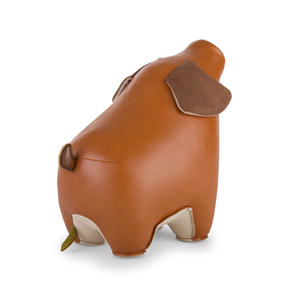 Thumbnail: Zuny Bookend Pig Tan