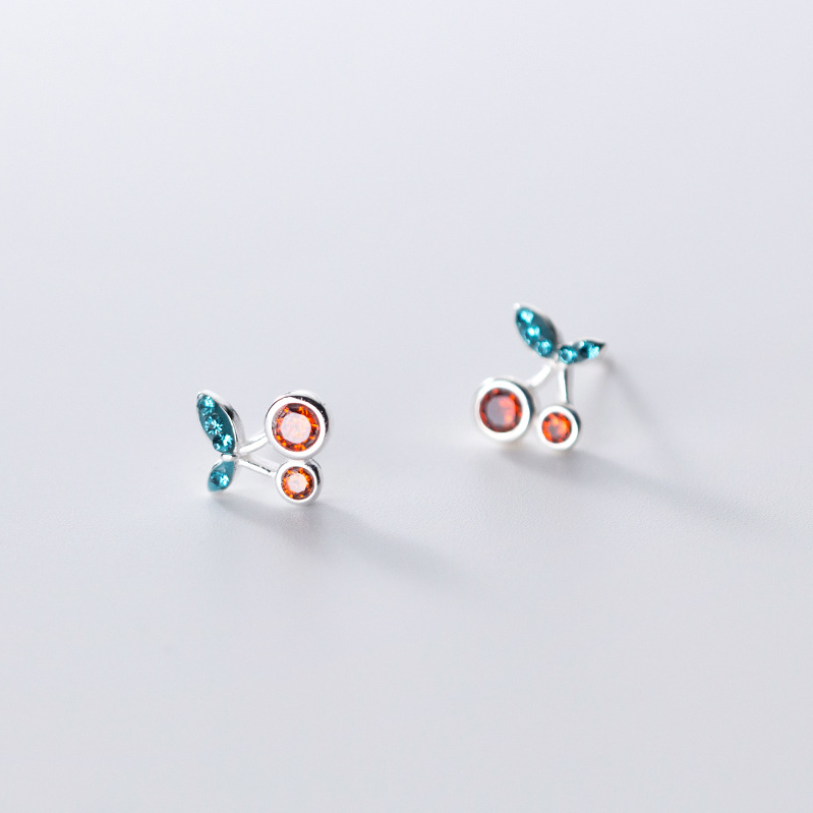 Thumbnail: Sweet Cherry Ear Studs - MOOII