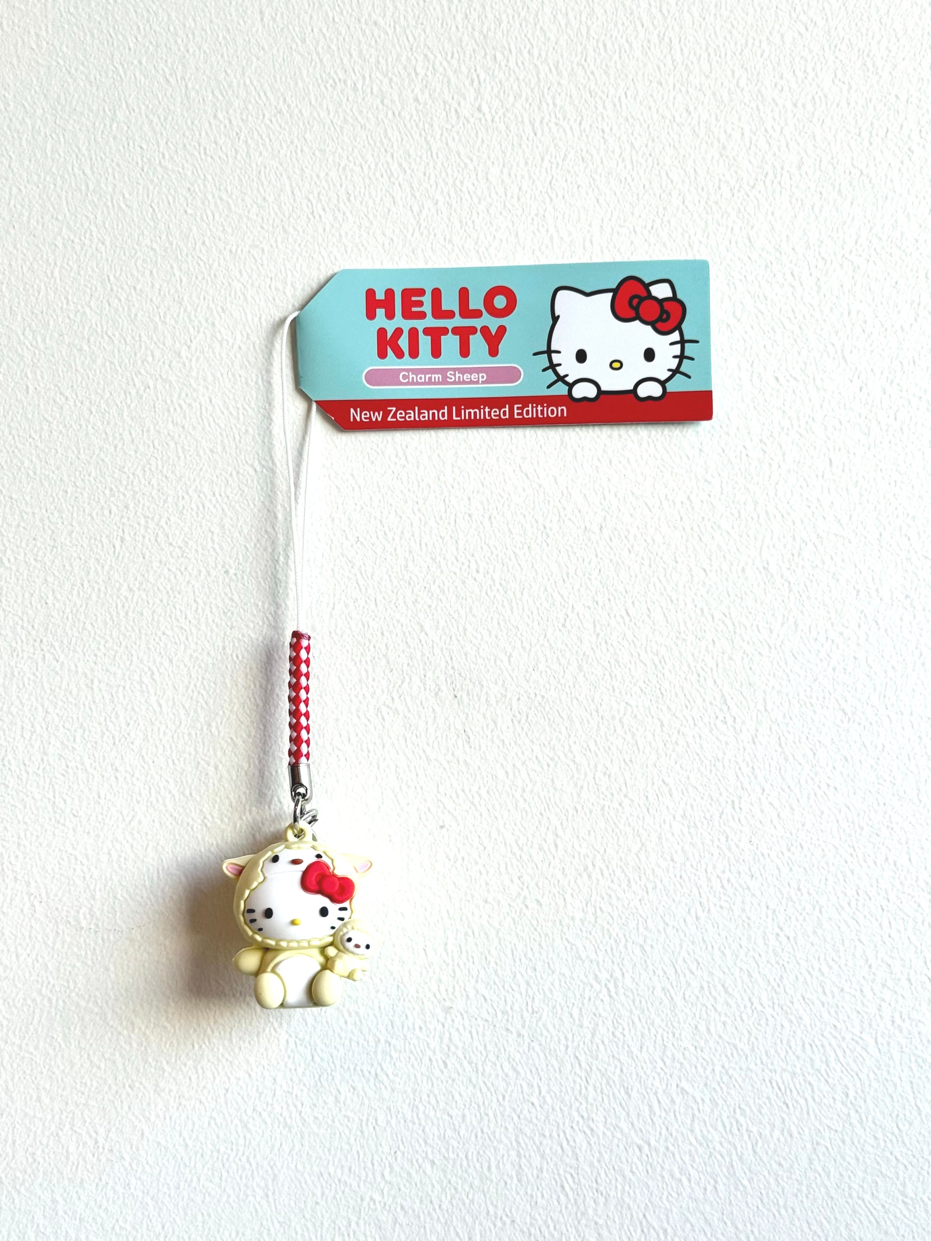 New Zealand Limited Edition Hello Kitty Phone Charm Sheep