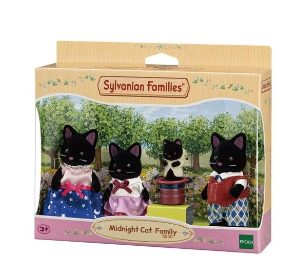 Thumbnail: Sylvanian Families - Midnight Cat Family