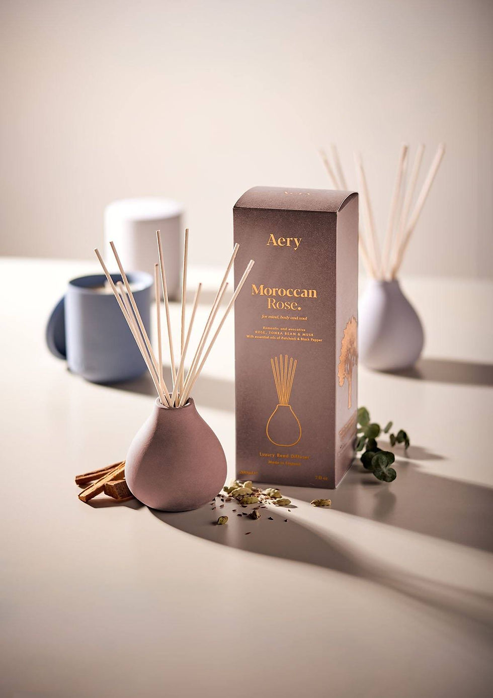 Thumbnail: Aery Living: Fernweh 200ml Reed Diffuser - Moroccan Rose