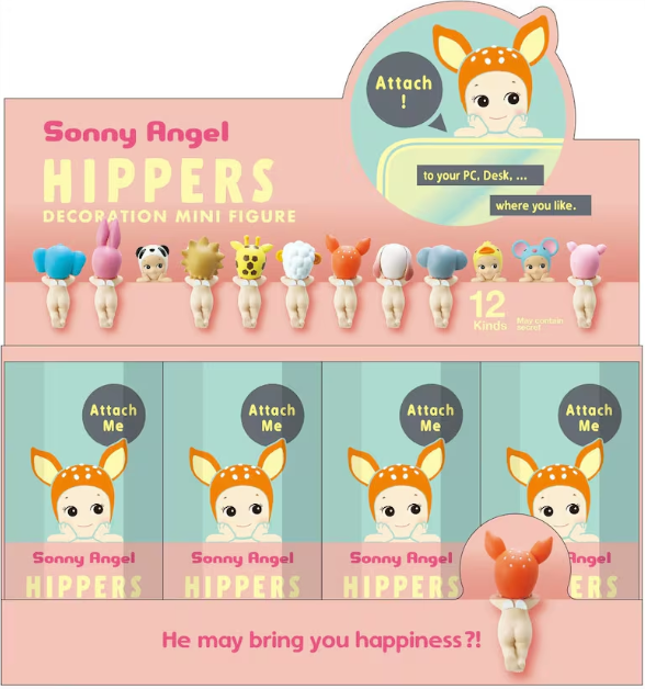 Thumbnail: Cuteness Bundle: Posture Pal Rabbit + Sonny Angel Hippers