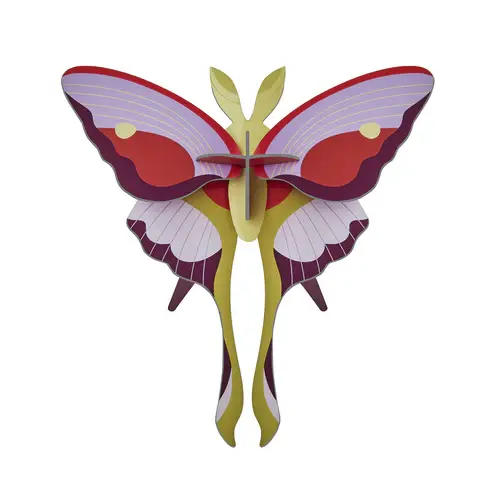 Thumbnail: Wall Art Butterflies (B7) Lilac Comet Butterfly